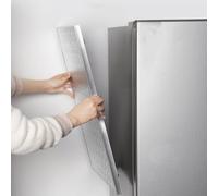 Placa aislante de alta temperatura para refrigerador, alfombrilla de aluminio con protección térmica, ignífugo a 200 °C, protector de estufa y horno, 60 x 90 cm, tipo soporte duradero