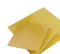 Placa aislante de epoxi 3024 - Panel FR4 resistente al calor de 500x500 mm for aislamiento de PCB y sistemas eléctricos, for uso doméstico e industrial.(0.8mm 2Pcs)