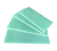 Placa aislante de epoxi, resina FR4, fibra vidrio, color verde, for mecanizado precisión, 10 cm x 15, espesor: 1 mm(Thickness:1.2mm)