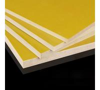 Placa aislante de fibra de vidrio con resina epoxi 3240 Epoxy Fiberglass Sheet FR4 Laminated Panel 100mm x 100mm Multiple Thicknesses Pack of 2-5(100mm*100mm*5mm 4pcs)