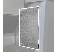 Placa aislante térmica para frigorífico de 20, 30, 40, 50, 60, 70 y 80 cm de ancho, protector de estufa autoadhesivo y lavable, para protección de muebles de horno