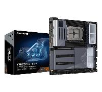 placa amd gigabyte trx50 ai top-2b placa base - procesadores amd ryzen threadripper pro 7000 vrm digital de 16+8+4 fases hasta 5200 mhz ddr5