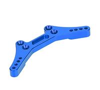 Placa amortiguadora de torre de choque trasero de aleación de aluminio CNC mecanizado de precisión RC accesorio de actualización de coche para HPI RS4 Sport3 escala 1/10 rojo azul oscuro (RS4008NB))