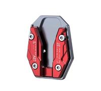 Placa Ampliadora Costado Placa Ampliadora De Caballete Lateral Motocicleta para Xmax 300 XMAX300 NMAX155 NMAX 155 Soporte para Pies Ampliable
