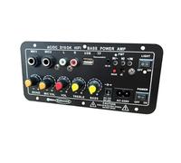 Placa amplificadora Bluetooth for Coche, Tarjeta Auxiliar TF, USB, 30-120 W, for módulo Amplificador de subwoofer y Altavoz de 4 ohmios y 40 W.,Reproducción precisa