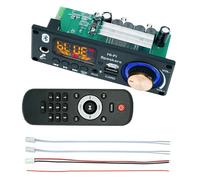 Placa Amplificadora de Audio - Módulo de Decodificación MP3 | Chip de Decodificación MP3 2x80W con Pantalla de Radio FM para Automóvil y