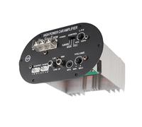 Placa amplificadora de audio para automóvil, 120 W, 12 V, núcleo de subwoofer de graves de tono completo puro, amplificador de altavoz estéreo para automóvil, placa AMP de alta