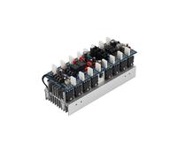 Placa Amplificadora de Doble Canal AB400 400W X2, Amplificador de Potencia de Alta Fidelidad TA1943/TTC5200 2.0 para Altavoz Pasivo