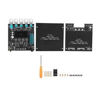 Placa amplificadora de Potencia Bluetooth de 2.1 Canales con subwoofer y Salida de Canal Izquierdo Derecho, módulo de potenciómetro de Volumen Digital con Entrada AUX y supresión