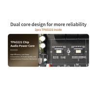Placa amplificadora de potencia de audio digital Bluetooth ST21PRO de 2.1 canales, 100 W x 2 + 200 W, subwoofer TPA3221, supera los 3116 A