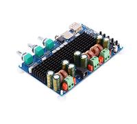 Placa amplificadora de potencia digital 2.1 canales Bluetooth USB TF entrada 50W+50W estéreo 100W salida de subwoofer para cine en casa proyectos de audio DIY