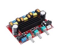 Placa Amplificadora de Potencia Digital 2.1 Módulo Amplificador de Voltaje Amplio, Placa Amplificadora TPA3116D2 para Solicitud de Tienda Cine en Casa Amplificadores de Altavoces