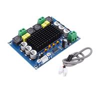 Placa amplificadora de potencia digital, módulo de amplificación de audio de doble canal XHM543 con cable 2x120W para sistema de audio doméstico