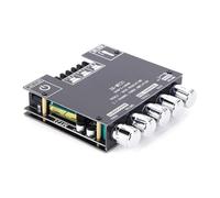 Placa amplificadora de Potencia Digital ZK-MT21 2x50W + 100W 2,1 Subwoofer AUX 12V 24V estéreo Bluetoo 5,0 Amplificador de Graves for el hogar