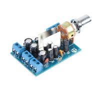Placa amplificadora de potencia TEA2025B, audio, miniamplificador estéreo de 2 canales, 3 W x 2, sistema de sonido para cine en casa.