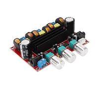 Placa Amplificadora Digital, Chip Tpa3116d2, Altavoz de 2.1 Canales, Personalización de Sonido, Potencia Nominal de 50 W/100 W, 12 V a 24 V CC Adecuado para Sistema de Audio Multimedia