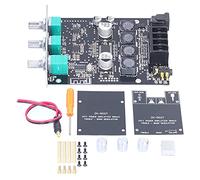 Placa amplificadora PolyGen 50W+50W Salida estéreo Entrada DC 9-24V Módulo AMP de Audio TPA3116D2 con Bluetooth 5.0 / AUX y perillas de Volumen Agudos de Graves para Sistemas de