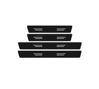 Placa antirayaduras Revestimiento Maletero para Mazda CX60 CX60 2017-2021 Coche Luminoso umbral de Puerta Protector de alféizar de Maletero Trasero Pegatina Protectora de Parachoques(4pcs Door Sill)