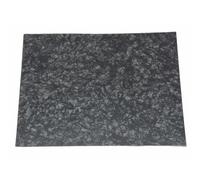 Placa autoadhesiva para rascar para guitarra ac stica Dopro de 25 x 20 cm en color negro perlado