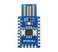Placa Avanzada de arquitecturas RP2350One, 150MHz, con compatibilidad con MicroPython, codificación de Arrastre, Placa PCB con Orificio de Sello soldable