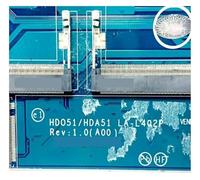 Placa Base 0YD3W1 YD3W1 CN-0YD3W1 LA-L402P con CPU SRLD1 I7-12700H for portátil 9520, Placa Base GN20-P1-A1 RTX3050Ti. Prueba.