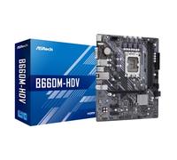 Placa Base 1700 microATX ASRock B660M-HDV - 2xDDR4 (hasta 128 GB 5066 MHz OC) - 4xSATA - 2xM.2 - USB 2.0 (2/4) - USB 3.2 (3/2) -