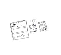 Placa base 500 Computadora EBU66190001 LG