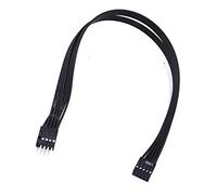 Placa base 9 pines USB 2.0 a hembra extensión datos para PC DIY 30 cm