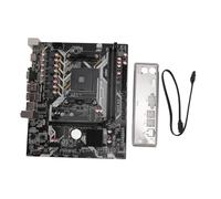 Placa Base Am4, Fuente de Alimentación de 7 Fases de 8 Pines Placa Base A320 ATX con 2*DDR4 2133~3600Mhz, Overclocking XMP, PCIE X 16 Gen3, M.2, HDMI, 4*SATA3.0, 2*USB3.0,VGA, 6