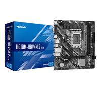 Placa base asrock 1700 h610m - hdv m.2 r2.0 m - atx 2xddr4 4xsata6 2xusb 3.2 4xusb 2.0