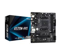 Placa base asrock a520m-hvs am4 2 ddr4 4xsata3 ultra m.2 6xusb ports vga/hdmi