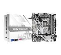 Placa Base ASRock H610 Intel LGA 1700 Micro ATX H610M-HDV/M.2+ DDR5 M.2+