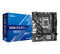 ASRock Placa base H610M-HVS/M.2 R2.0 Socket 1700 – H610, mATX, 2x DDR4, VGA, HDMI, PCIe4, 1x M.2
