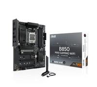 ASUS B850 MAX GAMING WIFI - Motherboard - ATX - Socket AM5 - AMD B850 Chipsatz - USB 3.2 Gen 2, USB-C 3.2 Gen2, USB 3.2 Gen 1, USB-C 3.2 Gen 1, USB4 - Wi-Fi 6E, Bluetooth, 2.5 Gigabit LAN - Onboard-G