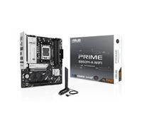 ASUS Prime B850M-A WiFi, Placa Base AMD mATX, Ranura DDR5, PCIe 5.0 Ready, 3 Ranuras M.2, Wi-Fi 6E, Ethernet Realtek 2.5 GB, DisplayPort, HDMI, USB-C Frontal de 5 Gbps, BIOS Flashback, Aura Sync