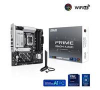 ASUS Prime B860M-A WiFi, Placa Base Intel mATX, 7+1+1+1 80A etapas de alimentación DrMOS, DDR5, PCIe 5.0, 2 Ranuras M.2, Wi-Fi 6E, Realtek 2.5Gb Ethernet, Doble DisplayPort, HDMI, USB Tipo-C