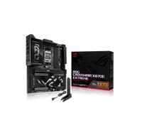 ASUS ROG Crosshair X870E Extreme - Placa Base AMD E-ATX, 20+2+2 etapas de Potencia, DDR5, PCIe 5.0 Compatible con GPU de próxima generación, Cinco M.2, Wi-Fi 7, ASUS AI Advisor, LCD de 5 Pulgadas