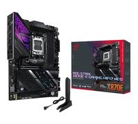 ASUS ROG Strix X870E-E Gaming Wifi7 Neo - Placa Base AMD ATX, Socket AM5, 18+2+2 etapas de alimentación, Ranura DDR5, 5 Ranuras M.2, PCIe 5.0x16 con Q-Release, WiFi 7 con Q-Antenna, Aura Sync, Negro
