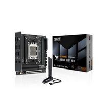 ASUS TUF Gaming B850I WiFi Neo, Placa Base AMD Mini-ITX, Ranura DDR5, 2 Ranuras M.2, Wi-Fi 6E, Realtek 2.5 GB, DisplayPort, HDMI, USB-C Posterior de 20 Gbps y Frontal de 10 Gbps, Aura Sync