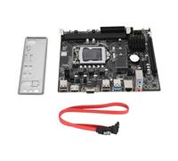 Placa Base ATX para Juegos H61C, Placas Base para Computadora LGA1155 DDR3 M.2 Compatibles con PCIe X16 SATA2.0 USB2.0 2 USB3.0 M.2, Tarjeta de Red Gigabit