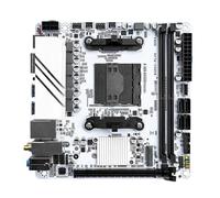 Placa Base B350 AM4 itx Compatible con CPU de la Serie Ryzen2000-4000 Expo DDR4 PC de Escritorio con Wi-Fi B350i Plus ARGB