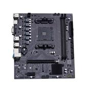 Placa Base B450 Compatible con CPU de Escritorio DDR4 AM4, Ranura NVME NGFF M.2 USB 3.0 VGA de Doble Canal for CPU Ryzen AM4