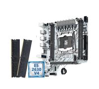 Placa Base combinada X99 PR9-H con procesador Xeon E5 2630 V4 LGA 2011-3, DDR4, 16 GB, NVME m.2, Kit Opcional(Motherboard+CPU)