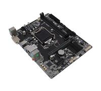 Placa Base con Doble Memoria DDR4, Placa Base de Escritorio M-ATX con Ranura para CPU LGA 1151 para Core I7 I5 I3 Pentium Celeron, Realtek Gigabit Ethernet, Salida DVI y Modo de