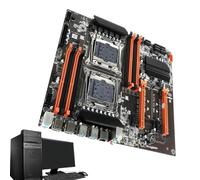 Placa base CPU de computadora, placa base de computadora PC,X99 doble canal placa base PC 256GB CPU placa base | Placa base de ordenador USB 3.0, placa base DDR4 para computadora