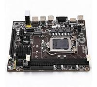 Placa Base DDR3 B75M, Placa Base para PC de Escritorio, Compatible con Procesadores I3 I5 I7 de 1155 Pines, Ranura de Memoria DDR3 * 2, Puerto Multi-USB