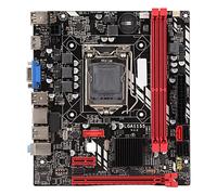 Placa Base DDR3, Placa Base de Computadora B75M, Admite CoreI7 I5 I3, Tarjeta de Red 1000m, Interfaz Multimedia VGA y HD, Potencia Estable, Factor de Forma Compacta de ATX