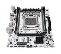 Placa Base DDR3, Placa Base para PC con Interfaz NVME M.2, Ranura PCIe 3.0X16, Fácil de Instalar, Fuente de Alimentación, Amplia Aplicación, para Ranura LGA 2011, con Soporte