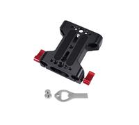 Placa Base de CáMara MultifuncióN con Abrazadera de Riel de Varilla de 15 Mm para Accesorios de Soporte de Plataforma de Hombro de CáMara Dslr