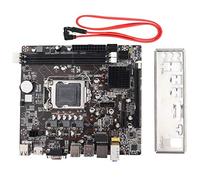 Placa base de computadora de escritorio, Tarjeta de sonido integrada/Tarjeta de red, Placa base LGA 1155 USB3.0 SATA, para Intel B75, Soporte SSD Unidad de estado sólido Transmisión de alta velocidad